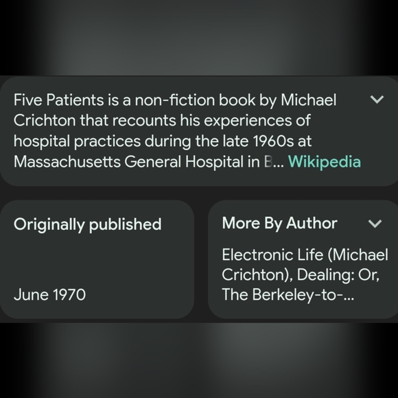 FIVE PATIENTS the hospital explained 1st edition published in 1970 - Picture 5 of 5